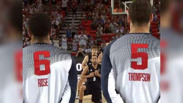 Scared or confused? US basketball team's priceless reaction to New Zealand's haka