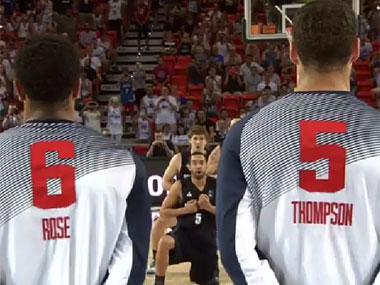 Scared or confused? US basketball team's priceless reaction to New Zealand's haka Scared or confused? US basketball team's priceless reaction to New Zealand's haka