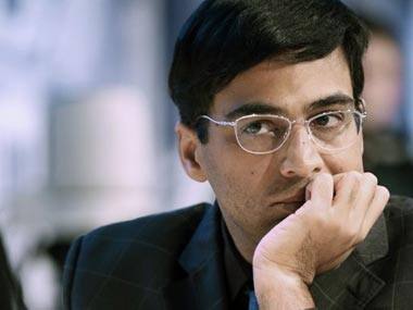 File picture of Viswanathan Anand. AFP