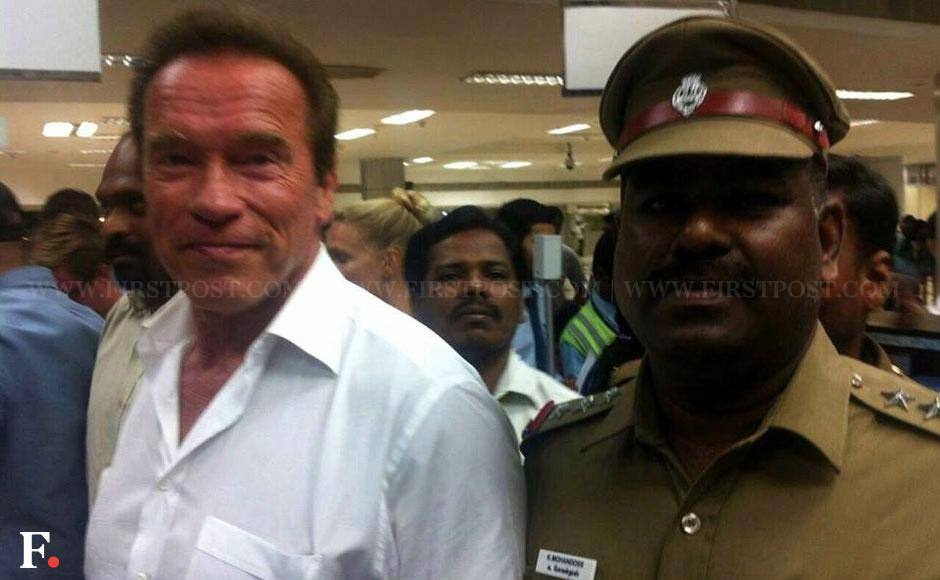 Photos: Mind blown...Arnold Schwarzenegger in Chennai to share stage ...