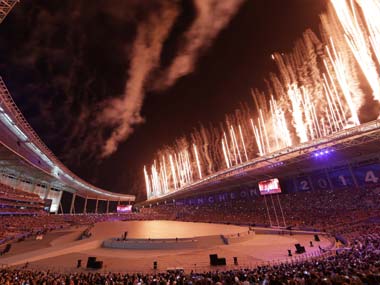 Lavish Asian Games opening ceremony closes Gangnam Style Lavish Asian Games opening ceremony closes Gangnam Style