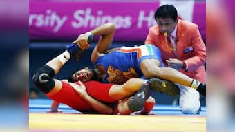 Asian Games wrestling: Bajrang adds silver, Narsingh bronze to Yogeshwar's gold