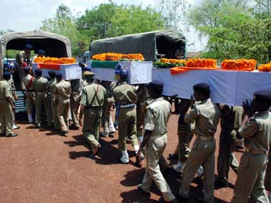 CRPF suspends 17 men for inaction during Chattisgarh anti-Naxal operation CRPF suspends 17 men for inaction during Chattisgarh anti-Naxal operation