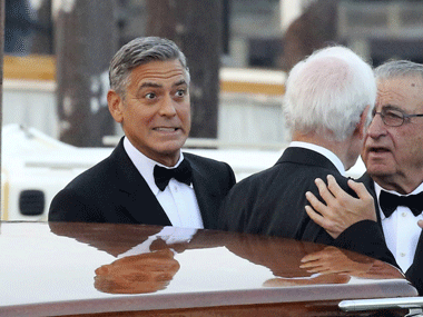 George Clooney marries Amal Alamuddin in star-studded Venice wedding George Clooney marries Amal Alamuddin in star-studded Venice wedding