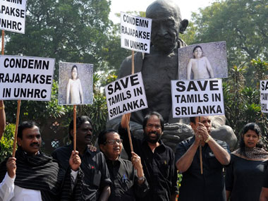 DMK and allies observe 'Black Day', denounce Rajapaksa at UN General Assembly meet DMK and allies observe 'Black Day', denounce Rajapaksa at UN General Assembly meet