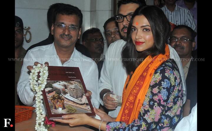 Photos: Deepika Padukone at Siddivinayak temple to pray for Finding Fanny