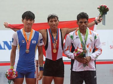 Asian games: Dushyant bags rowing bronze but shooters draw a blank Asian games: Dushyant bags rowing bronze but shooters draw a blank