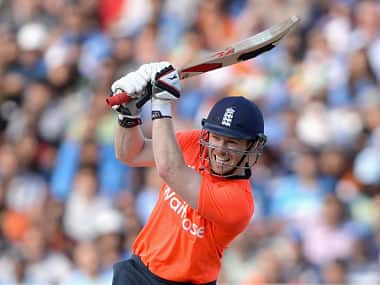 Eoin Morgan scored 71 off 31 balls to power England to a victory over India in one-off T20I. Getty