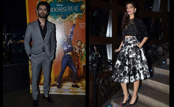 Photos: Sonam brings her dancing shoes to 'Khoobsurat' music launch