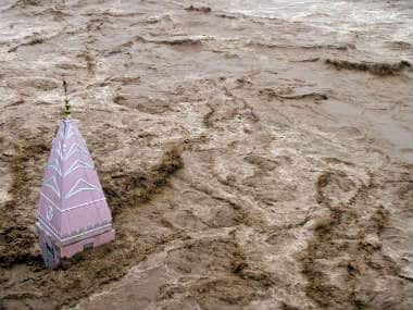 The floods in Kashmir. Reuters 