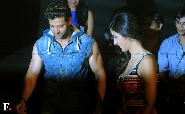 Photos: Katrina rocks a tribal printed mini, Hrithik flaunt his love for denims