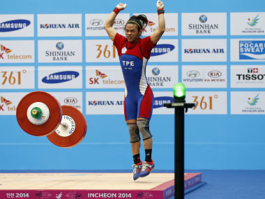 Taiwan, Kazakh weightlifters break world records in epic lifting battle at Asian Games Taiwan, Kazakh weightlifters break world records in epic lifting battle at Asian Games