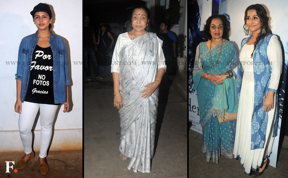 Huma-Qureshi,-Asha-Bhosale,-Vidya-Balan-&-Asha-Parekh Huma-Qureshi,-Asha-Bhosale,-Vidya-Balan-&-Asha-Parekh