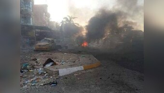 US aircrafts bombard Islamic State pockets in Iraq's Sinjar region