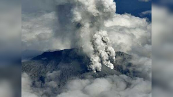 Mount Ontake volcano erupts in central Japan, several people reportedly injured