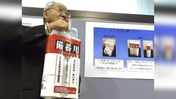 Japan rolls out campaign to stockpile toilet paper to avoid 'crisis' 