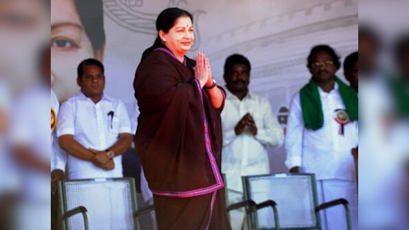 Jaya's arrest: Poster by Ex-AIADMK worker threatens Kannadigas in TN