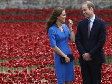 The Duke and Duchess of Cambridge are seen during a public engagement on September 5, days before the announcement of the second pregnancy. Reuters