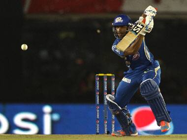 Lendl Simmons scored an unbeaten 76 and added 139 for the opening wicket with Michael Hussey. File photo BCCI