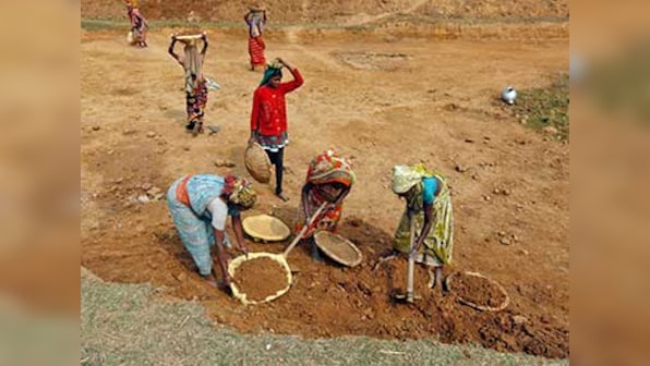 10 years on, MGNREGA provided less than half the guaranteed employment