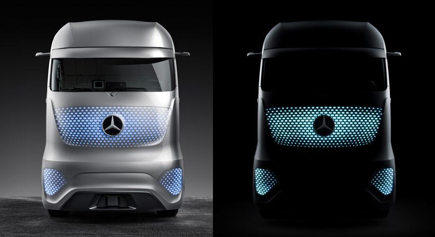 Daimler unveils its self-driving Mercedes-Benz Future Truck 2025 Daimler unveils its self-driving Mercedes-Benz Future Truck 2025