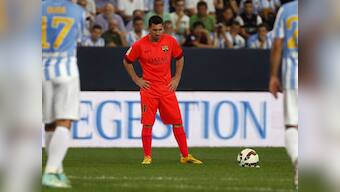 La Liga: Messi, Neymar shackled by Malaga in 0-0 draw with Barcelona