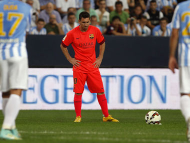 La Liga: Messi, Neymar shackled by Malaga in 0-0 draw with Barcelona La Liga: Messi, Neymar shackled by Malaga in 0-0 draw with Barcelona