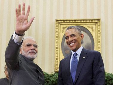 Fighting Ebola to nuke deal: Modi, Obama pledge to deepen India-US ties Fighting Ebola to nuke deal: Modi, Obama pledge to deepen India-US ties