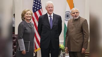Clintons laud PM Modi's ambitious plan to clean River Ganga