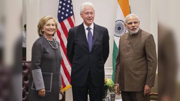 Clintons laud PM Modi's ambitious plan to clean River Ganga