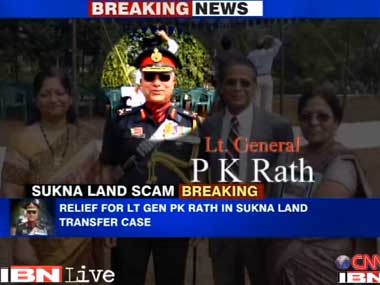 Sukna land scam: Military tribunal quashes court martial against PK Rath Sukna land scam: Military tribunal quashes court martial against PK Rath