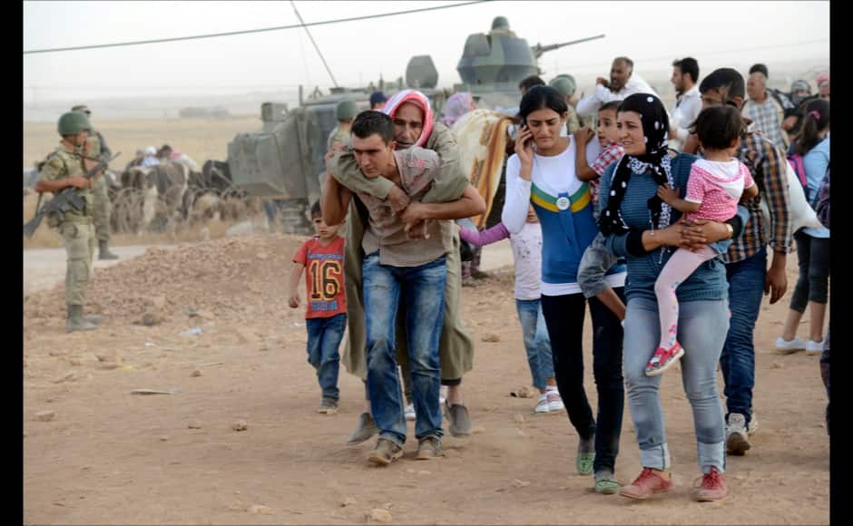 About 60,000 Syrian Kurds fled into Turkey as Islamic State militants seized dozens of villages close to the border. Reuters