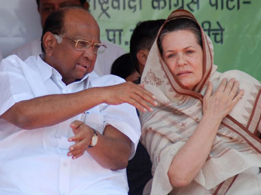 Maharashtra political crisis: NCP supremo Sharad Pawar to meet Congress' Sonia Gandhi today, discuss forming 'alternative govt' Maharashtra political crisis: NCP supremo Sharad Pawar to meet Congress' Sonia Gandhi today, discuss forming 'alternative govt'