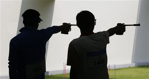 Asian Games: Indian men narrowly miss out on bronze in 25m rapid fire pistol Asian Games: Indian men narrowly miss out on bronze in 25m rapid fire pistol