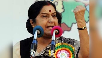 PM Modi clear about forging good ties with neighbours, says Swaraj