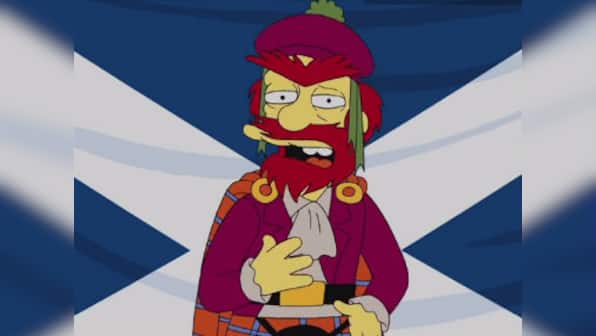 Watch: Why Simpsons' Groundskeeper Willie wants freedom for Scotland
