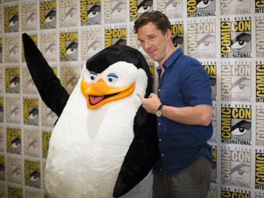 Awww! Benedict Cumberbatch can't pronounce the word 'penguins' Awww! Benedict Cumberbatch can't pronounce the word 'penguins'