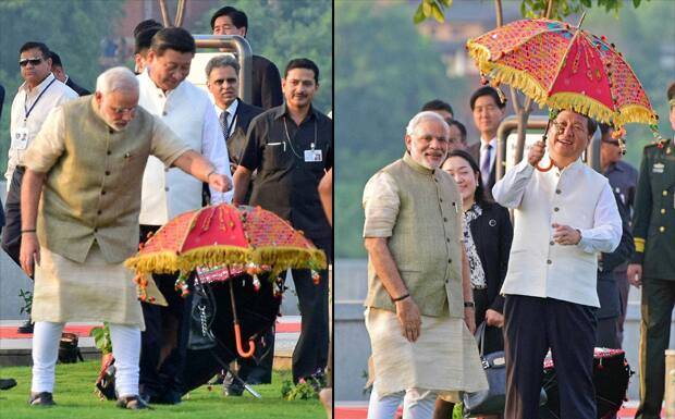 Here is a chattri for you Mr Xi. PTI 