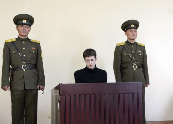 North Korea sentences US citizen Matthew Todd Miller to six years hard labour North Korea sentences US citizen Matthew Todd Miller to six years hard labour