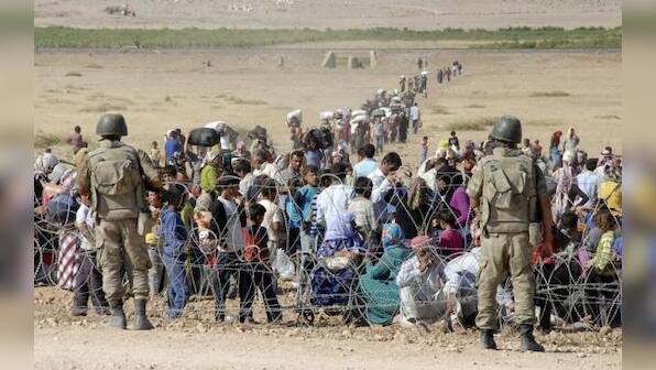 IS militants executing people of all ages in Syrian town, residents flee to Turkey