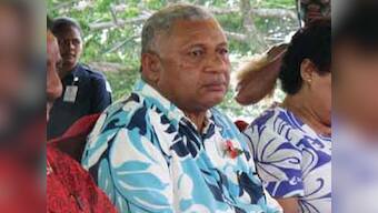 Former military leader sworn in as Fiji prime minister