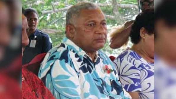 Former military leader sworn in as Fiji prime minister