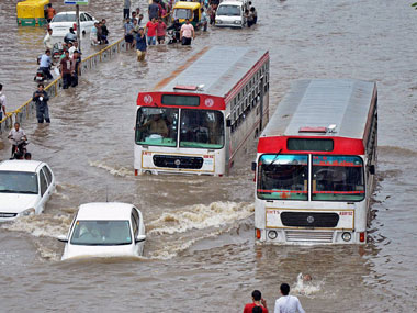 As Vadodara floods, Congress, BJP play political blame game As Vadodara floods, Congress, BJP play political blame game