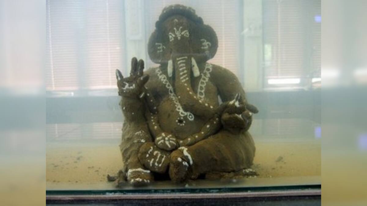 Amid massive security, thousands bid farewell to Ganesha in Hyderabad