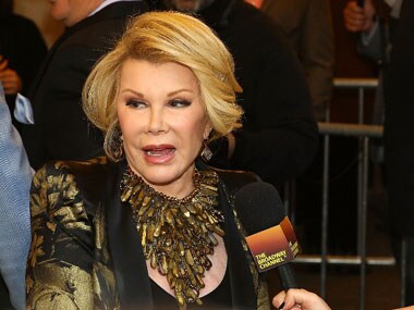 Joan Rivers. AFP.
