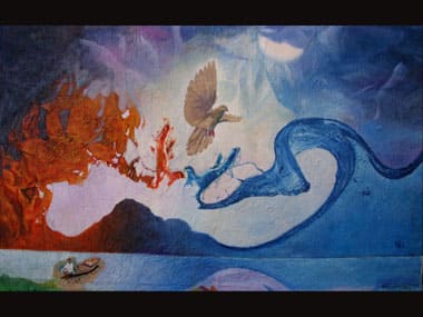 A painting by Masood. 
