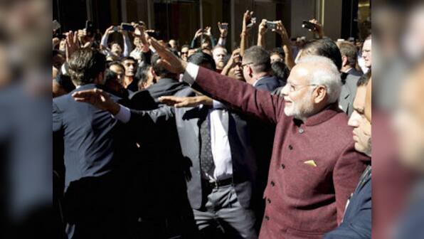 Deeply touched by warm welcome, PM Modi says on landing in US