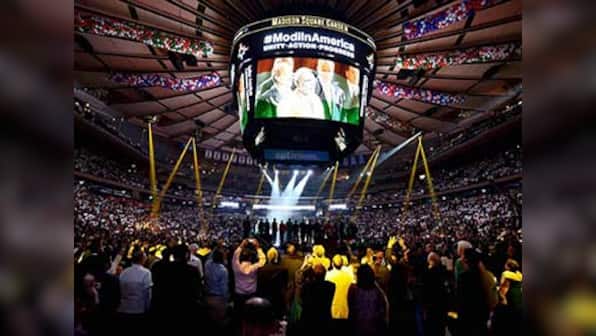 Modi-mania in New York's Madison Square Garden: A postcard from behind the scenes
