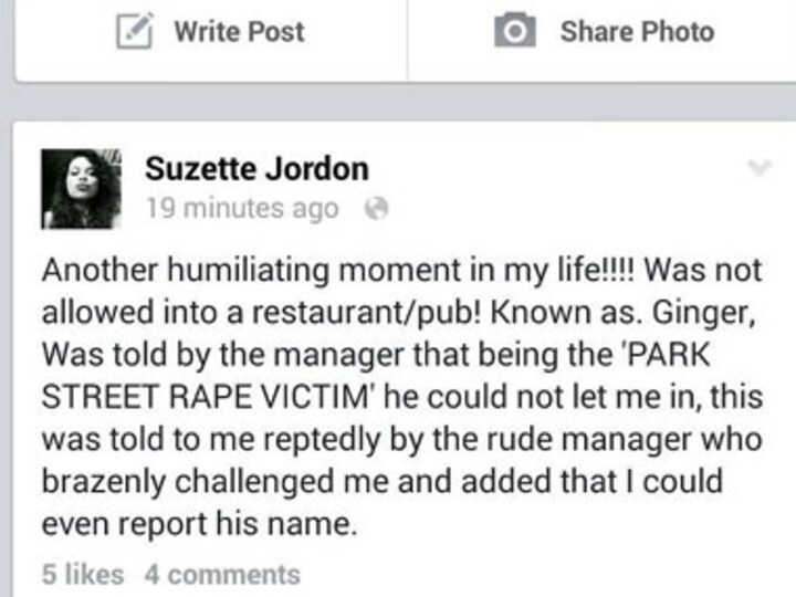 Kolkata eatery denied Suzette Jordan entry for being 'Park Street rape victim'