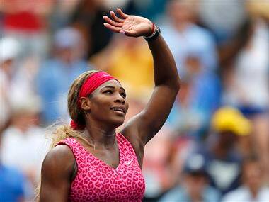 Serena Williams has had a good run so far. AP